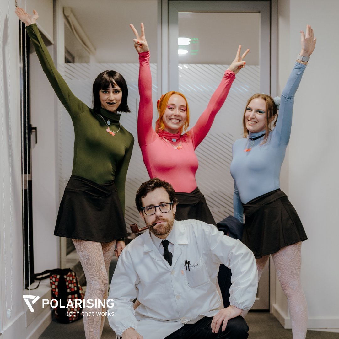 polarising_'s tweet photo. Polarising's happy hours always have exciting guests: all of us! 💙
Ok, the Power Puff girls and Prof. Utonium were also a sensation 😍
And the joy that binds us all together.
Find out what that means, take your chances 👉 https://t.co/IPV6P7BT23
#peoplethatwork #HIRINGNOW https://t.co/rzmdzz5Zli