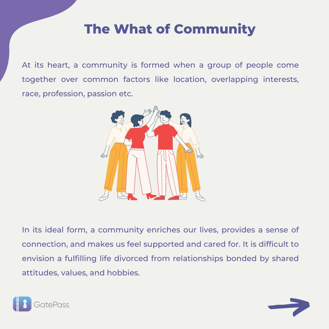 GatePass's tweet photo. Cultivating a sense of community in your neighbourhood greatly improves the living experience of you and your neighbours/residents. Nothing beats feeling welcome and safe.
This month at GatePass, we are showing you how the GatePass app helps you achieve this. https://t.co/ZR1qVDiGBz