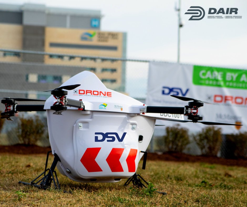 DroneDeliveryCa's tweet photo. DDC Awarded Funding from the Downsview Aerospace Innovation &amp; Research Green Fund. Visit our website to read the full release. https://t.co/2CEmqtNqdW

#DAIRGreenFund #DAIRToInnovate #Sustainable #Cleantech #DDC #DroneCargoLogistics #DroneDelivery #Drones4Good #PressRelease https://t.co/ol5rrzNQcz