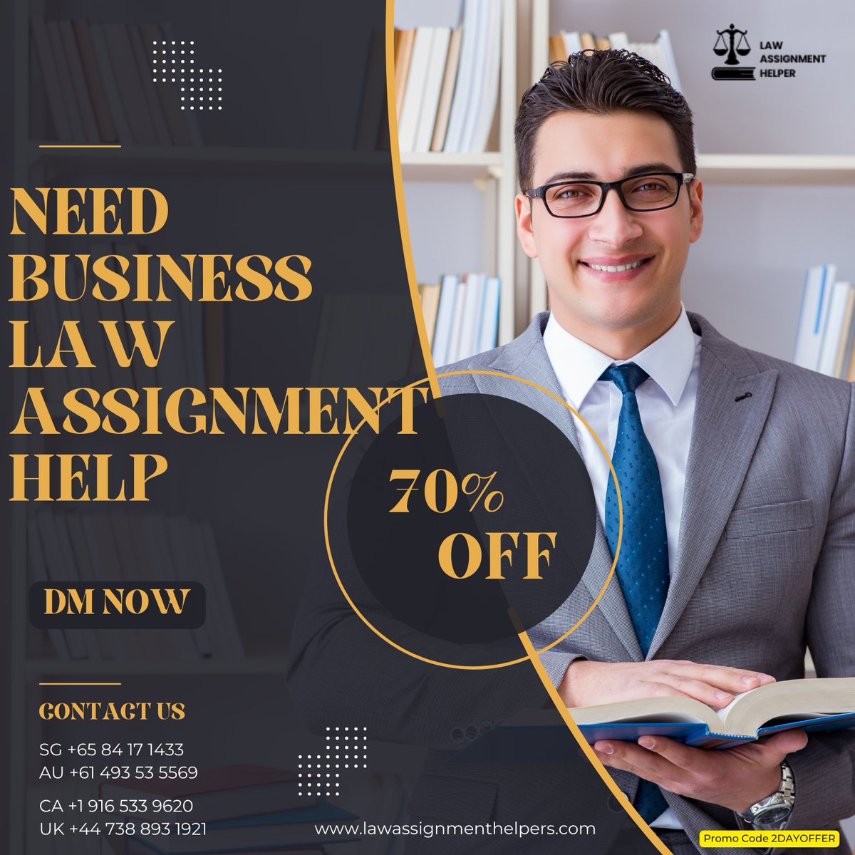 LawassignmentH's tweet image. DM Us: +61 49 353 5569
Unleash Your Legal Expertise with Online Business Law Assignment Help.🤗
Contact Us: lawassignmenthelpers.com
#businesslawassignmenthelp #lawassignment #businesslawassignmentwriting #lawassignments #essaywriting #assignmenthelper #essayhelp #homeworkhelp