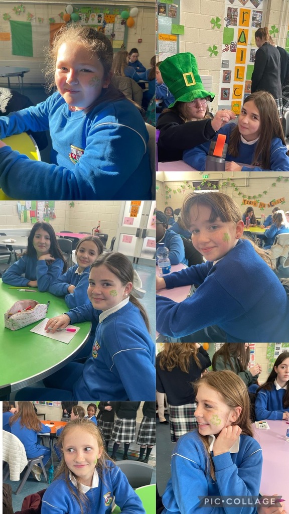 OLOCschool's tweet photo. Seachtain na Gaeilge ☘️:

An tseachtain seo thug na cailíní i rang a 5 cuairt ar St Mary’s Killester chun tráth na gceist a dhéanamh as Gaeilge. Bhain na cailíní an-taitneamh as. Tá taithí acu sa scoil cheana féin mar tá siad tar éis cheachtanna Fraincis… https://t.co/AuiiphVvqm https://t.co/VnX1YYLt4T