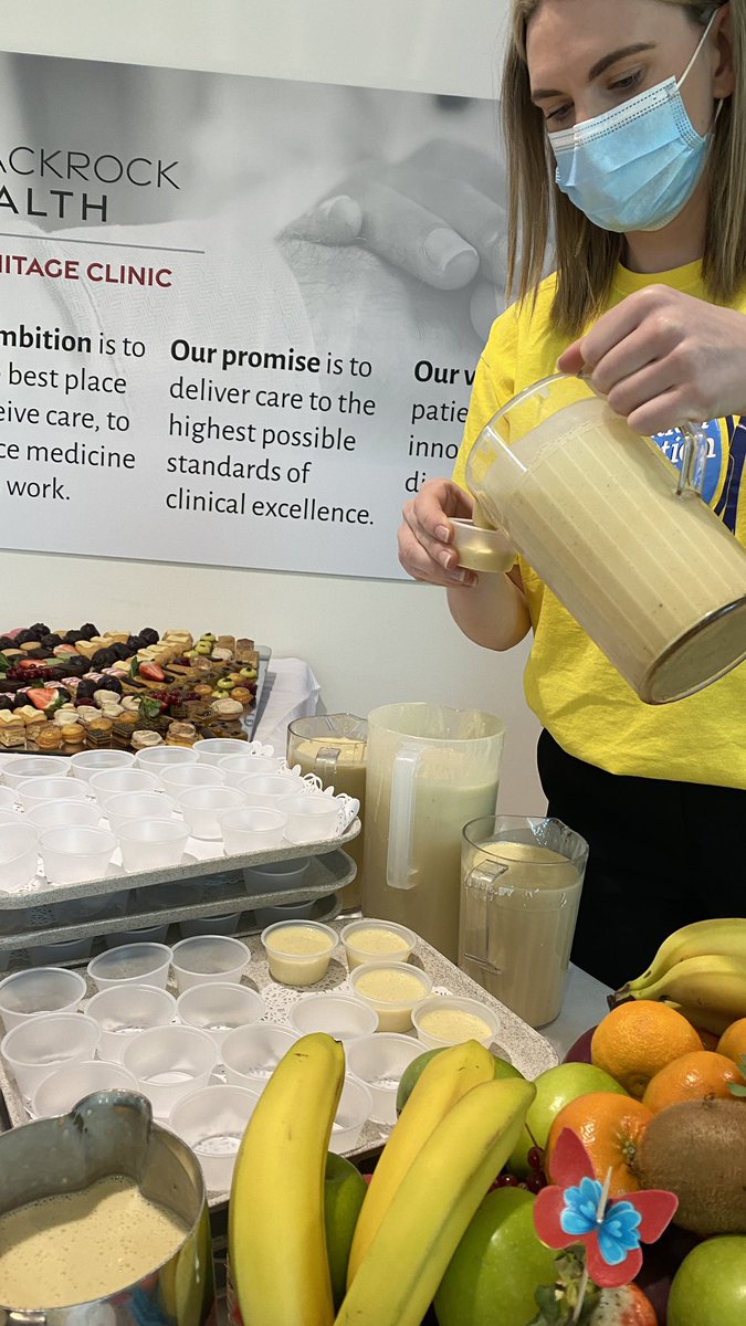 Eimear_95_'s tweet photo. Nutrition &amp; Hydration Week tea party a big hit for staff &amp; patients throughout the hospital today ☕️🧁 @hermitageclinic @jesswillowRD big thanks to the fantastic catering department for their support https://t.co/x3pE5I5x7u