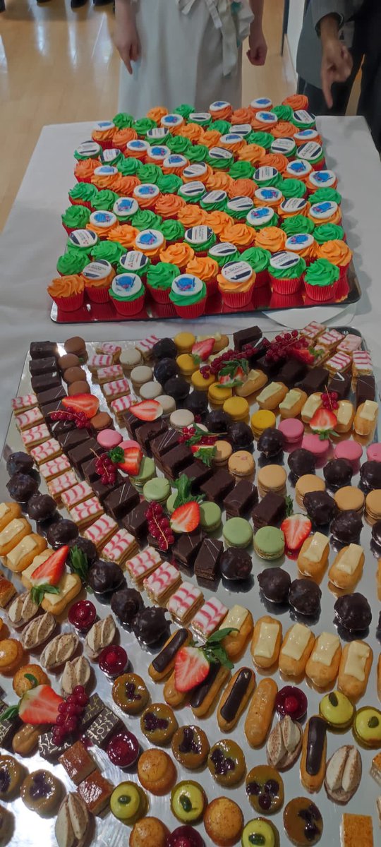 Eimear_95_'s tweet photo. Nutrition &amp; Hydration Week tea party a big hit for staff &amp; patients throughout the hospital today ☕️🧁 @hermitageclinic @jesswillowRD big thanks to the fantastic catering department for their support https://t.co/x3pE5I5x7u