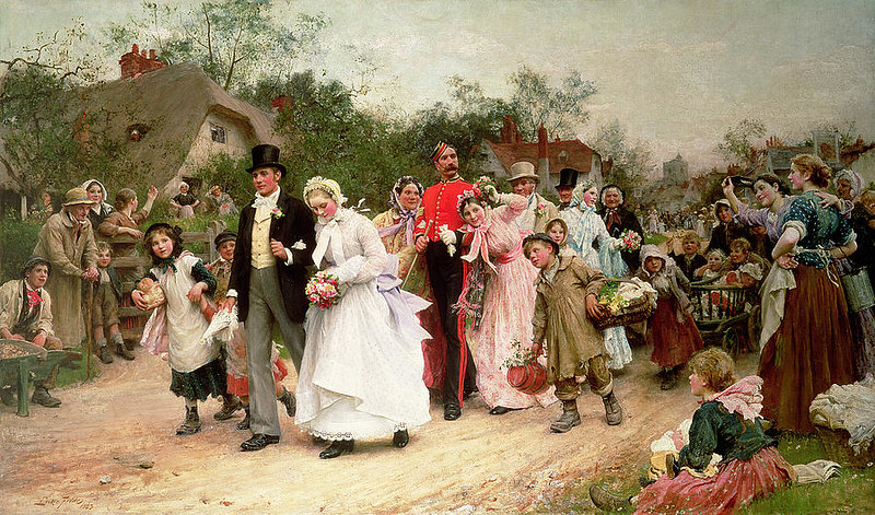 Cameralifelive's tweet image. RT @PriteeRel: Streets filled with laughter
An entire village observes
The Yeoman's wedding 

#haiku #micropoetry #fivesevenfive #poetry #3lines #haikuchallenge (Yeoman) #yeoman #wedding #village #streets #writing #WritingCommunity 

Picture: Sir Samuel …