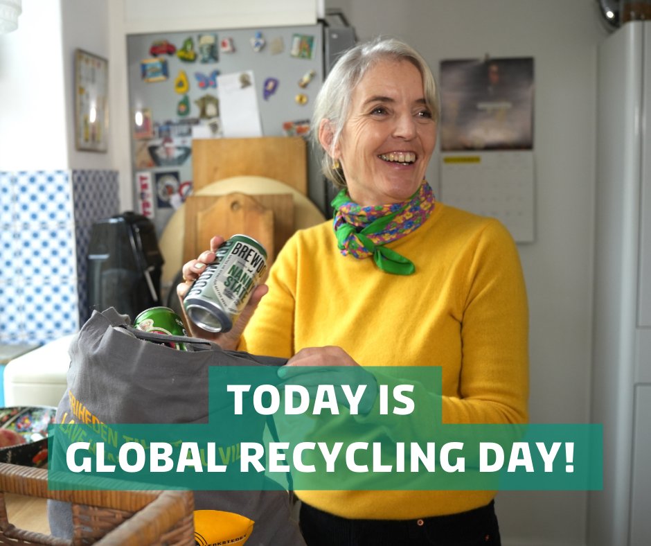 denmarkinuk's tweet photo. In Denmark, people return and recycle 93% of all bottles and cans♻️

In that way, the Danish bottle deposit system keeps the streets and parks clean🌳💚. It's a win-win - for the citizens and the environment!

What do you do with your empty bottles?

#GlobalRecyclingDay https://t.co/7a1yNbDrYR