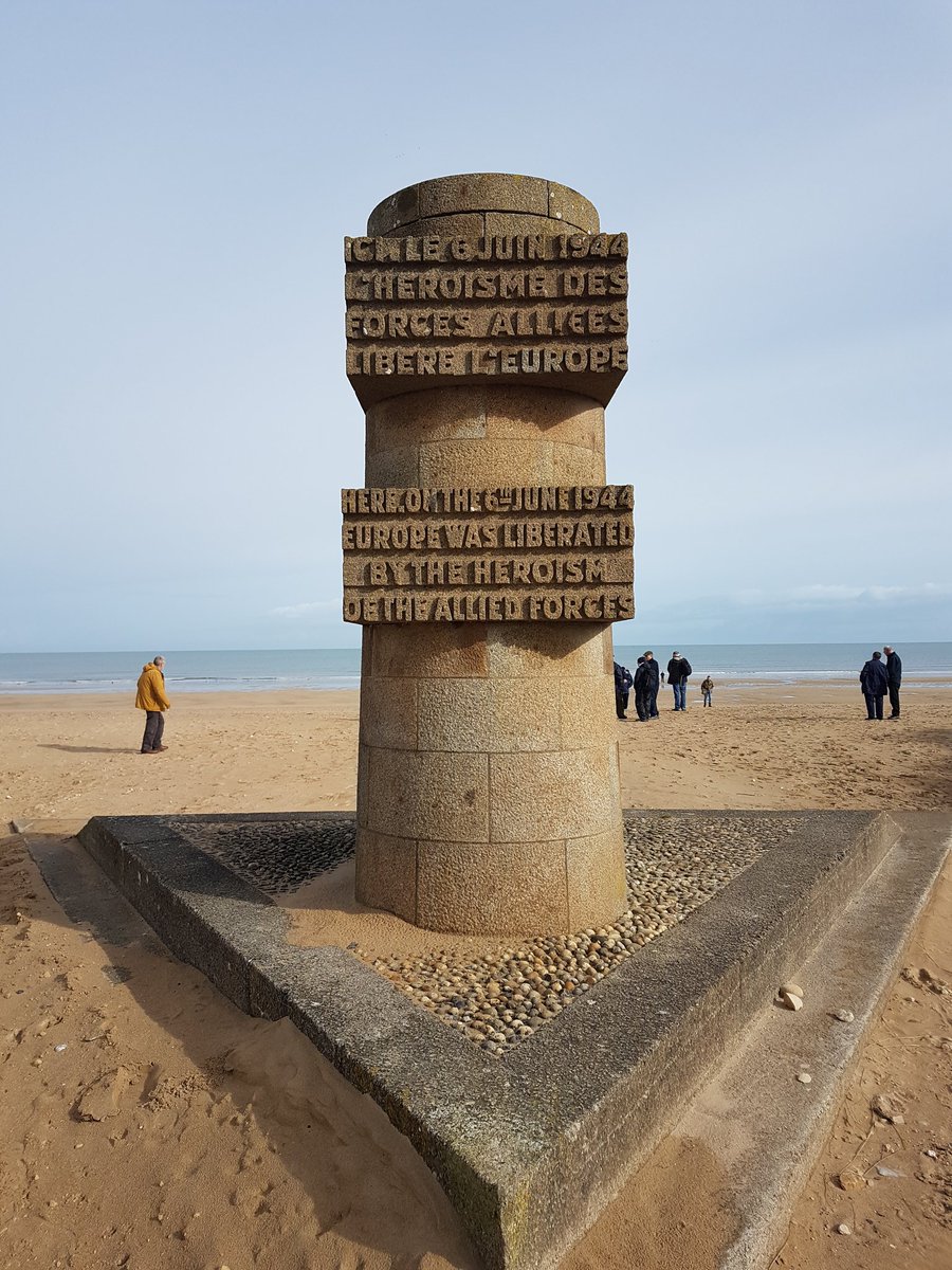 warstudies_wlv's tweet photo. Next stop this morning on our battlefield tour is Juno beach. Here we considered the important role played by the specialist armour of 79 Div. If the US had used more specialised AFVs on Omaha Beach, would it have made a difference? #normandy23 #normandy2023 #WW2 https://t.co/NhA2Uwe4wX