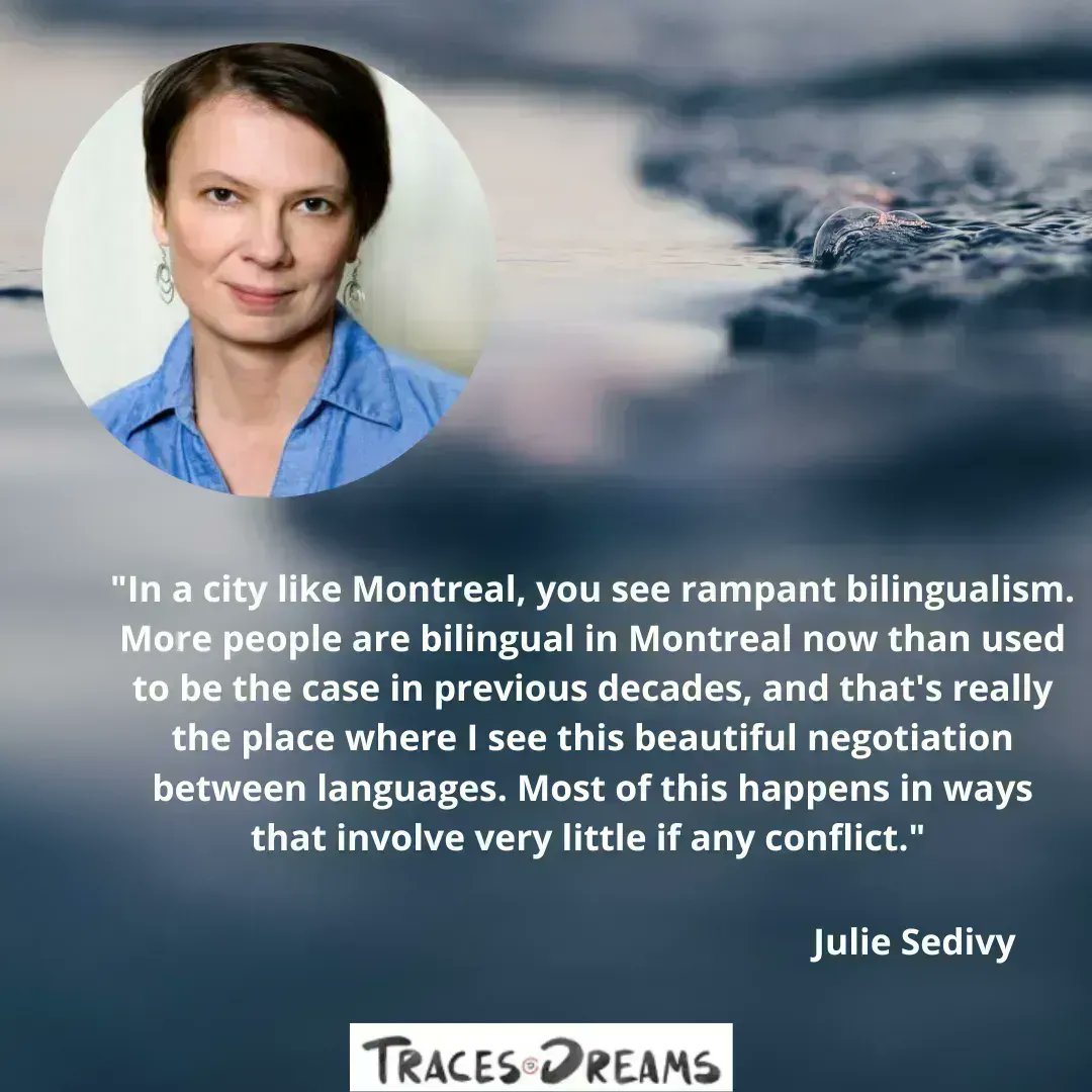 Canadian #Languagescientist and #writer @juliesedivy moved to #Montreal as a child and reflects on her own and the #identities that they are part of, in this conversation with @valeriamaltoni. Watch the episode here: buff.ly/3hLbHMV #language #linguistics #bilingual