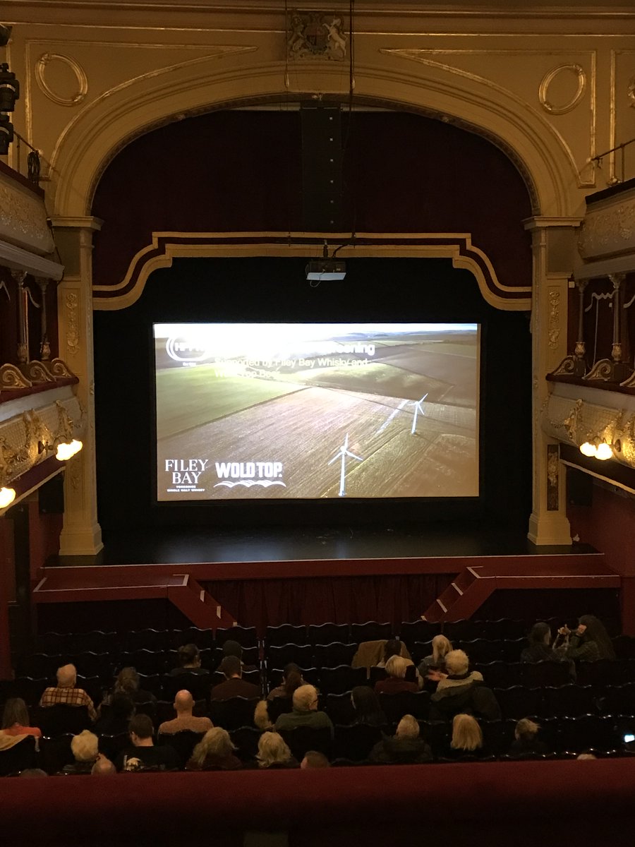 Fileybay_amy's tweet photo. Last night I was lucky enough to pour Filey Bay whisky at the preview screening of #Allelujah. If you haven't heard about it where have you been? (if you are from Yorkshire anyway) We sponsored the evening, alongside our sister company, @woldtopbrewery. 

Thanks for having us. https://t.co/ENRNhh3bLh