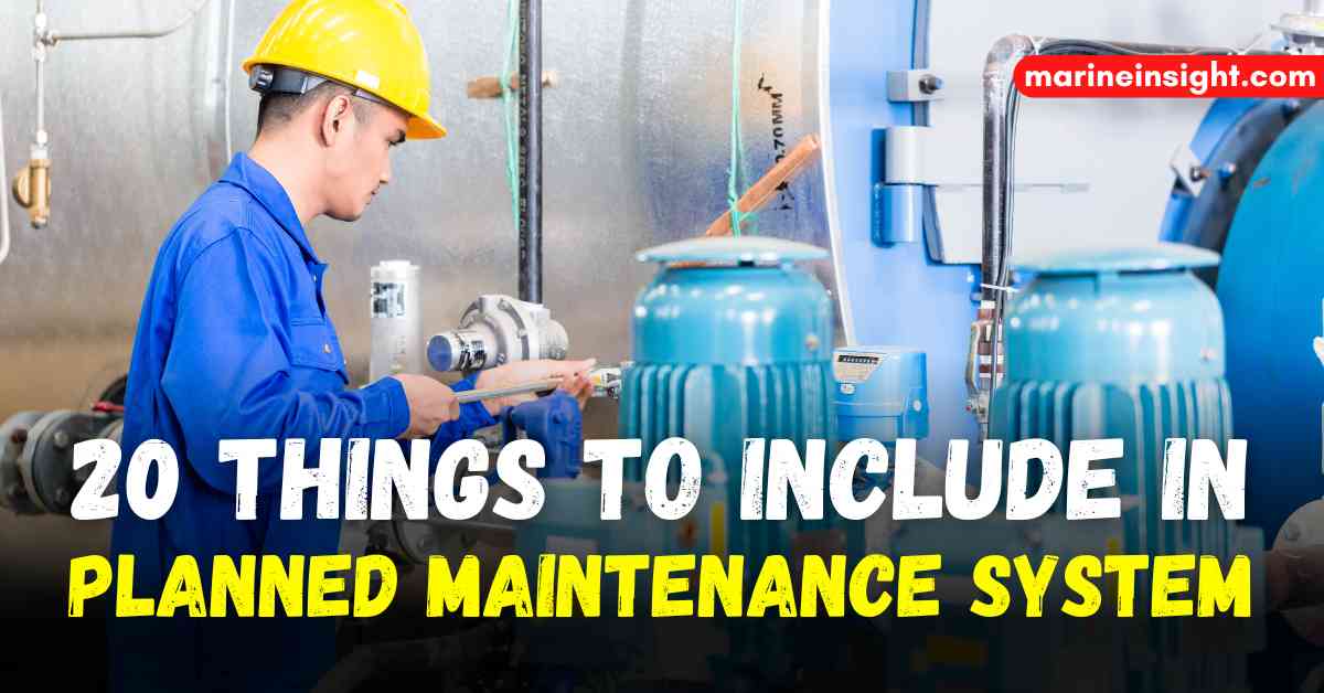 20 Things that Should be Included in the Planned Maintenance System 

...Check Out this article 👉buff.ly/2EN9ycV 

#PMS #PlannedMaintenance #FacilityManagement #MaintenanceTips