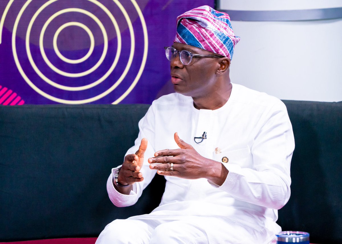 jidesanwoolu's tweet photo. Yesterday, I was on LTV to give account of my stewardship of Lagos State as we move closer to Saturday. 

On reelection and at the end of my second term as your Governor, there are four words I want you to remember me by: Visionary, Excellence, Compassionate and Trailblazing https://t.co/segnhlfzMk