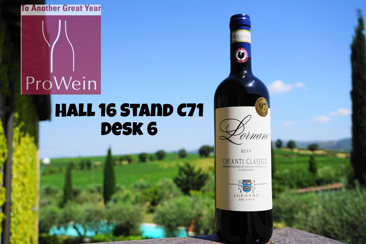 LornanoChianti's tweet photo. 📍 #ProWein in Dusseldorf Hall 16 Stand C71 Desk 6
Come to taste and discover our Igt Toscana wines and Chianti Classico Wines 🍷🍷
We wait for you!!
#lornano #prowein23 #prowein2023 #chianticlassico #igttoscana #italianwine #winefair #dusseldorf #proweindusseldorf #tuscanwinery https://t.co/oZgum3piMW