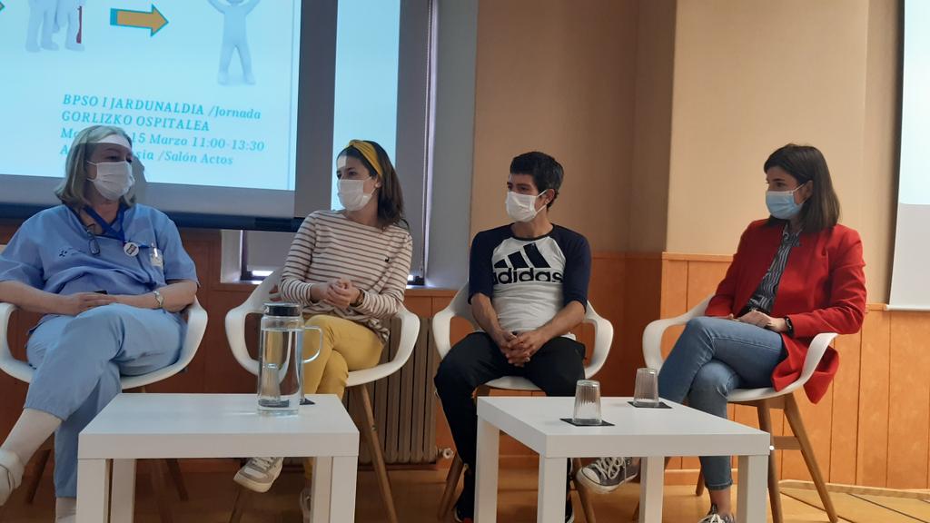 ZuazoMiren's tweet photo. Jornada de aniversario BPSO Hospital Gorliz#Mesadeimpulsores# @bpsoeuskadi https://t.co/a3qf9cnF5g