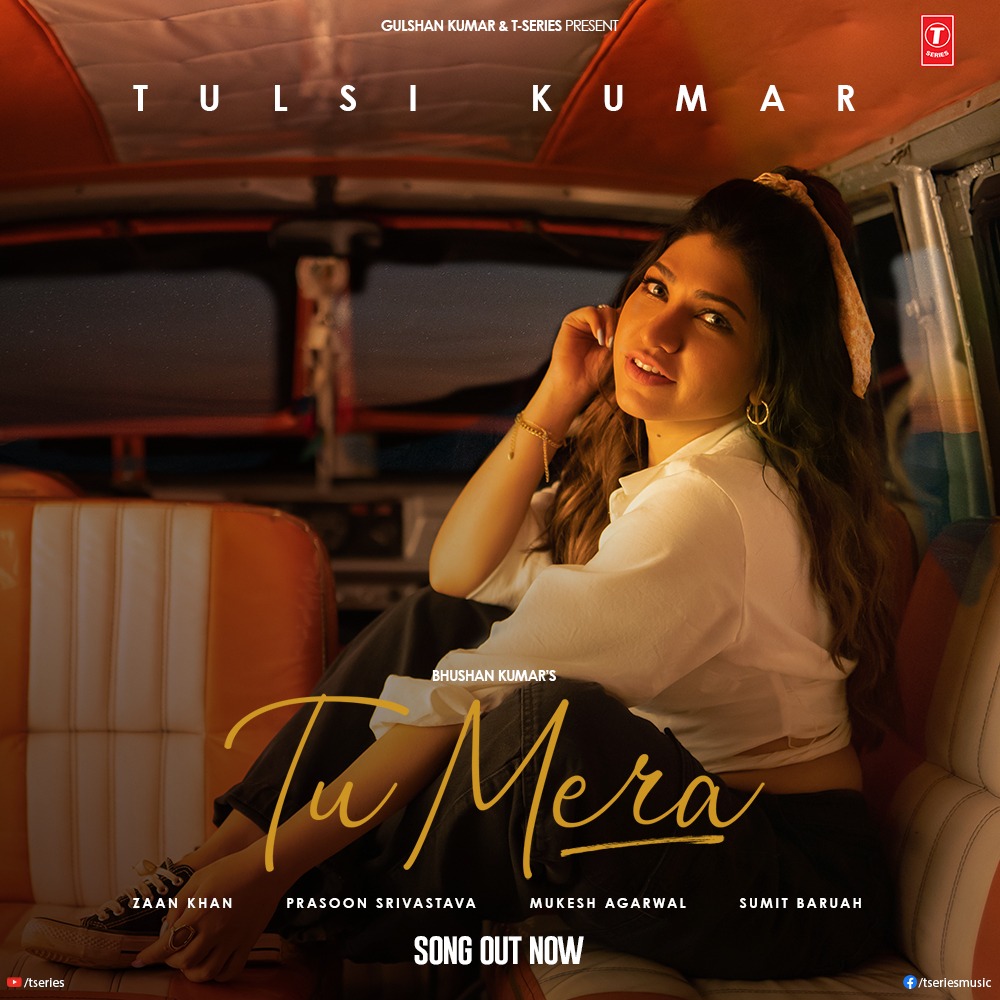 PeepingMoon's tweet photo. #TulsiKumar releases her song #TuMera from the #TrulyKonnected series on the special occasion of her birthday as a treat to the fans!
And we are really looking forward to vibe on it🤩 

https://t.co/P9IDZnFkV8

#tseries @TSeries #BhushanKumar @TulsikumarTK @Zaan121 #PrasoonSrivastava #MukeshAgarwal #SumitBaruah @EricnPillai