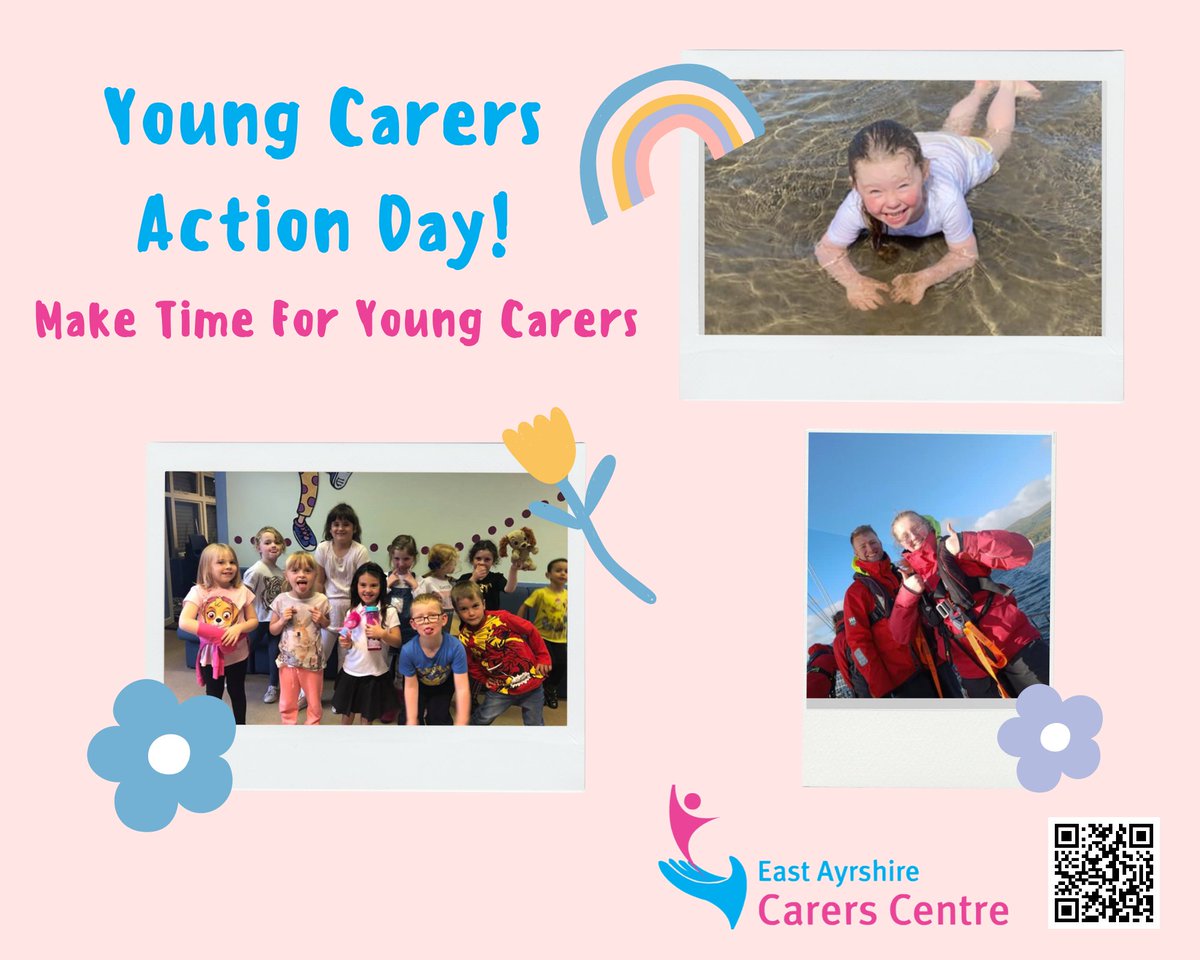 Today is #YoungCarersActionDay and we're encouraging everyone to think about how they can 'Make Time for Young Carers!'