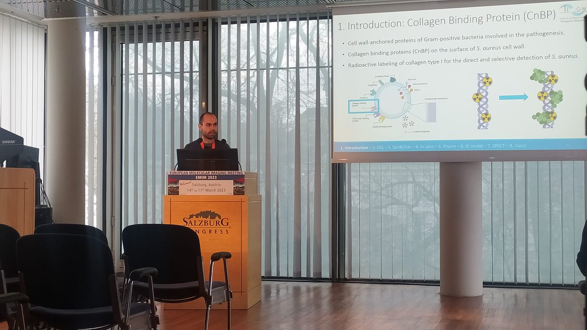 ESMI_society's tweet photo. The Imaging of Infection session has ended with the presentation of the chair of the @ySMIN_spain. It was an amazing display of science from all the speakers. Thanks! https://t.co/9ZfLgjsg9i