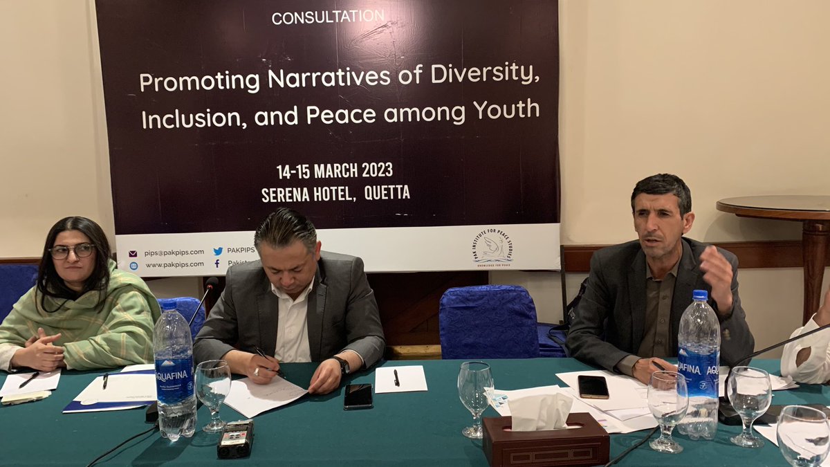 for_interfaith's tweet photo. Dr Bashir Ahmed of ⁦@BUITEMS_edu⁩ says that there is parent-teacher disconnect. “Parents don’t take responsibility of their children.” #YouthForChange #Diversity #Inclusion #Peace https://t.co/bmhfMU4kno