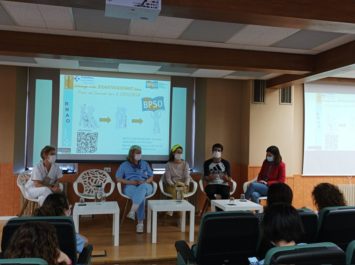 BPSOines's tweet photo. Celebrando el primer aniversario del hospital Gorliz  como candidatos a centro BPSO. Los impulsores nos cuentan si experiencia https://t.co/heuYieObAH