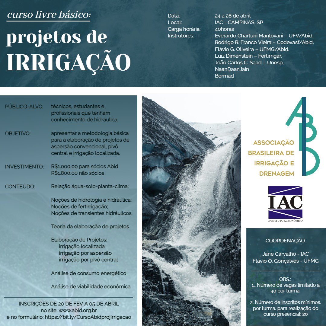 Vagas limitadas, inscrições encerram em breve.
Compensa se associar à Abid e aproveitar o desconto 😉