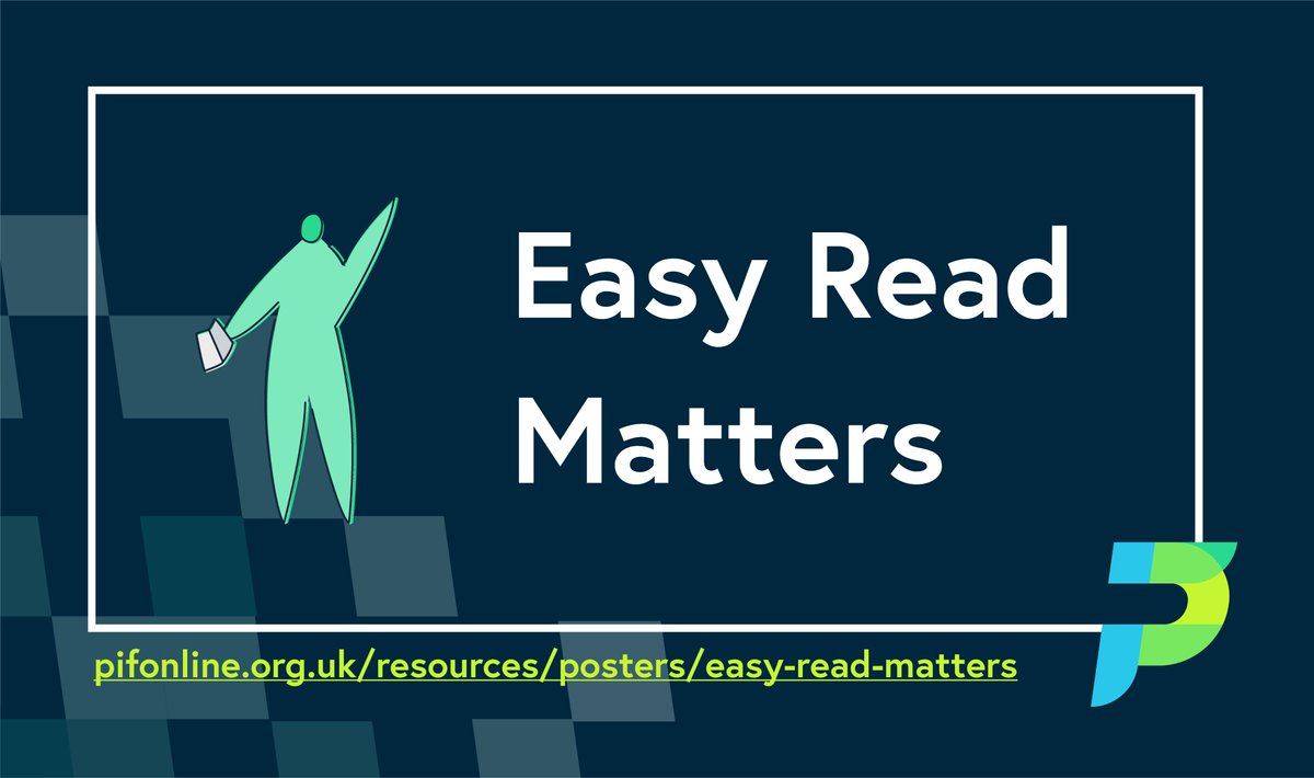PiFonline's tweet photo. We have published a new one-page poster to help you get started with producing Easy Read #HealthInformation. The poster is free for anyone to download and use. It includes data on why #EasyRead matters and top tips. https://t.co/M64k9BW07m #PatientInformation #AccessibleInfo https://t.co/xGsbYGXaIm