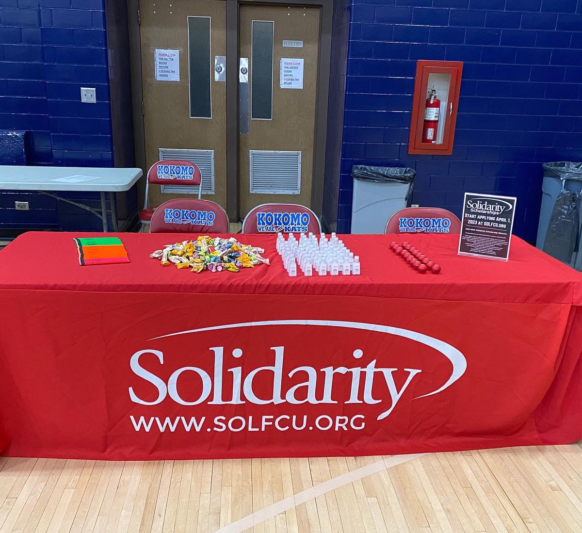 Jessica is spending the morning at Kokomo High School for the Kokomo Area Career Center job fair! 

#Solidarity #CreditUnion #Community