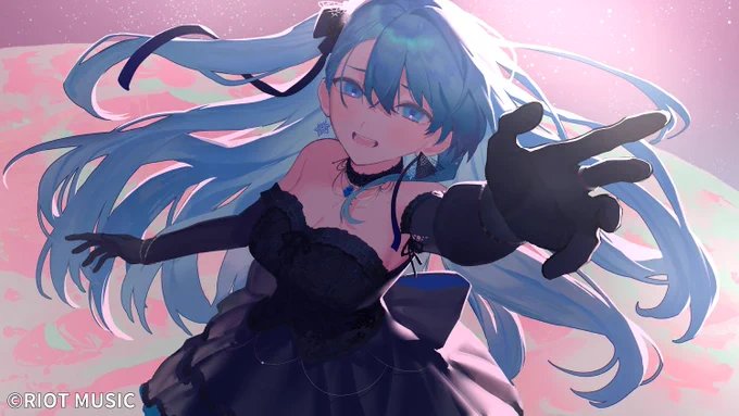 凪原涼菜さんの「INVOKE」カバー動画のイラストを担当させていただきました! 