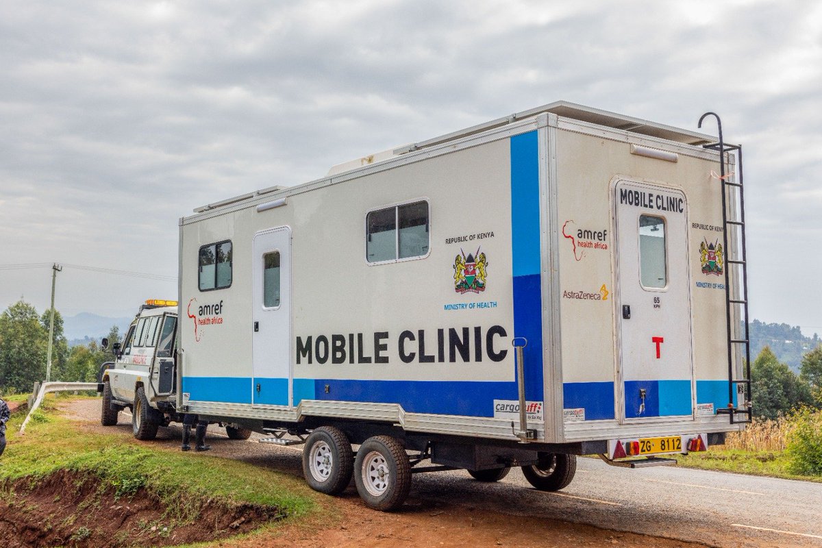 Reaching last-mile communities with the quality healthcare services #AmrefMobileClinic #Outreaches attaining #UniversalHealthCoverage #AHAIC2023
