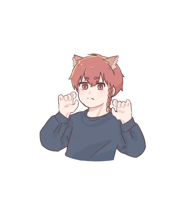 くろな(けも耳注意)#ブルーロック  #ブルーロックFA 
