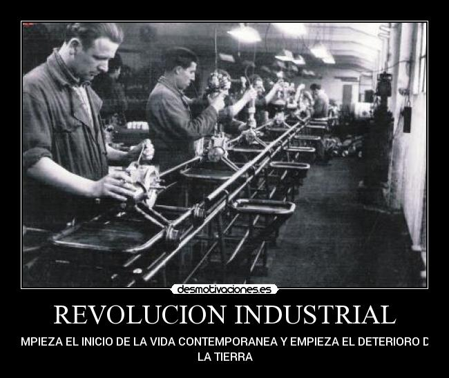 Revospierre's tweet photo. La revolución industrial desencadenó cambios en las sociedades occidentales y, luego, en todo el mundo.#revosafa https://t.co/t1SXqfw5RL