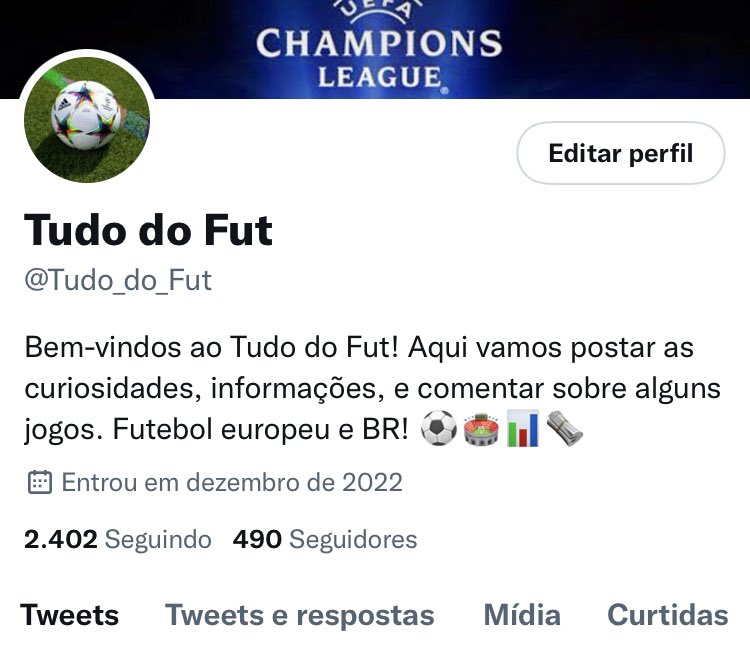 Tudo_do_Fut's tweet image. Será que conseguimos 500 hoje familía??