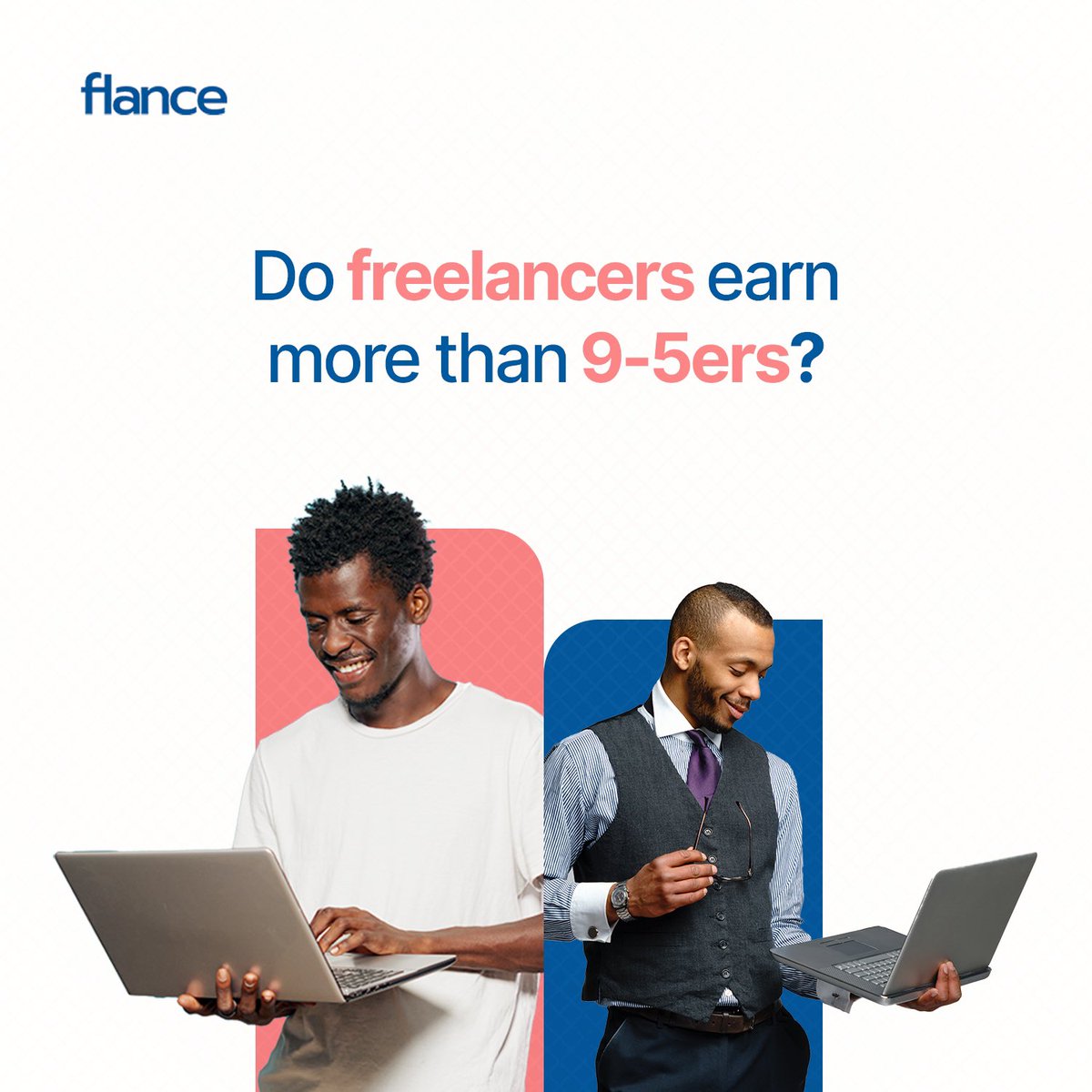 Some people think freelancers earn more in the long run while others don’t.

What do you think, drop your comments below.

#flanceapp #remoteworkerlife #freelancerlife