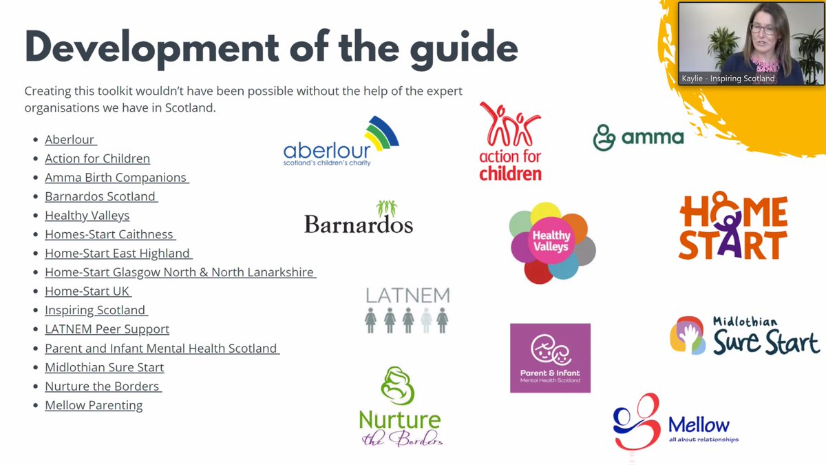 Parent and Infant Mental Health Scotland (@pimhscot) on Twitter photo Proud to have played a part in <a href="/InspiringSland/">Inspiring Scotland</a>'s Peer Support Evaluation Toolkit, along with <a href="/AberlourCCT/">Aberlour Children's Charity</a> <a href="/actnforchildren/">Action for Children</a> <a href="/AmmaBirth/">Amma Birth Companions 🧡</a> <a href="/BarnardosScot/">Barnardo's Scotland</a> @healthyvalleys <a href="/HSScotland/">Home-Start Scotland</a> @latnem7 @midsurestart @nurtureborders @MellowParenting
#perinatalpeersupport
tinyurl.com/8aukpezm Proud to have played a part in <a href="/InspiringSland/">Inspiring Scotland</a>'s Peer Support Evaluation Toolkit, along with <a href="/AberlourCCT/">Aberlour Children's Charity</a> <a href="/actnforchildren/">Action for Children</a> <a href="/AmmaBirth/">Amma Birth Companions 🧡</a> <a href="/BarnardosScot/">Barnardo's Scotland</a> @healthyvalleys <a href="/HSScotland/">Home-Start Scotland</a> @latnem7 @midsurestart @nurtureborders @MellowParenting
#perinatalpeersupport
tinyurl.com/8aukpezm