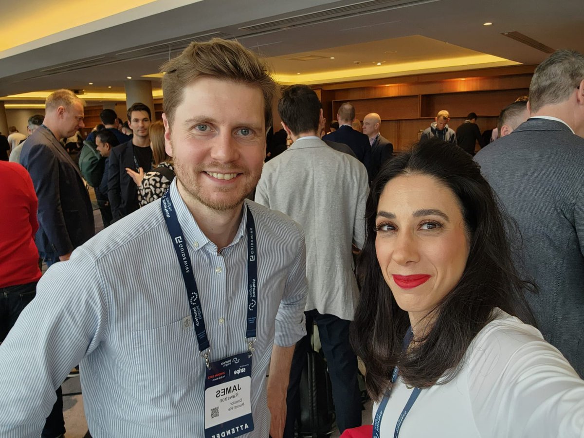 DiklaWagner's tweet image. Had an amazing chat with James Rawstron, Head of Pricing at Digital Partners, a @MunichRe company. Such a privilege to meet someone so knowledgeable and passionate about the industry. 🚀

#InsurtechInsights #digitaltransformation #MunichRe