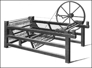 Revospierre's tweet photo. In 1764 James Hargreaves invented the spinning machine called Spinning Jenny, this machine allowed up to 80 threads to be assembled and could be started by a single person. #revosafa https://t.co/O1Brg9aab2