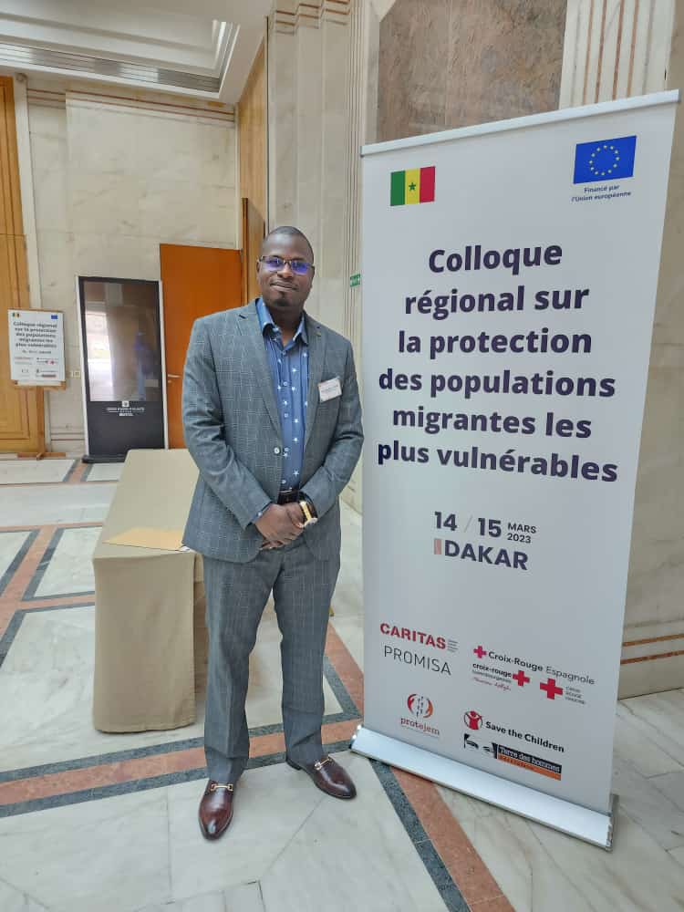 NabaraHM's tweet photo. Dakar, Sénégal, du 14 au 14 mars 2023, Hôtel King Fahd Palace: Colloque Régional sur la protection des populations migrantes vulnérables.  @ONG_JMED @GAF_ONG @REMIDDH_NE @sp_ccm @OIM_Niger @dueniger https://t.co/MnzvXAyt6r