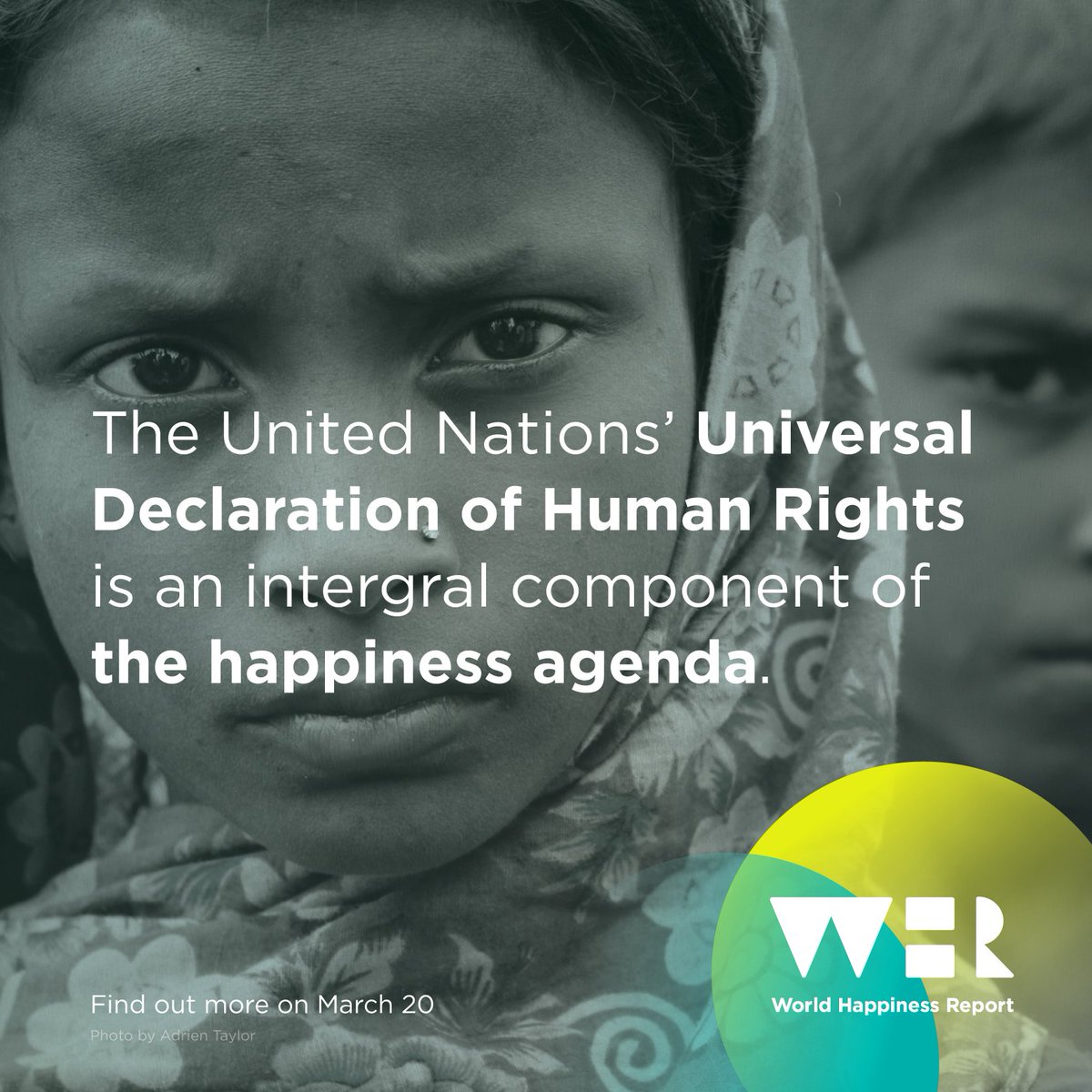 📢😀The 2023 World Happiness Report comes out on March 20!
Join <a href="/UNSDSN/">SDSN</a>  and the Center for Sustainable Development (<a href="/CSD_Columbia/">CSD Columbia</a> ) when they observe the @un International Day of Happiness.
Register at 👉 buff.ly/3jMhDX6 #WHR2023

<a href="/HappinessRpt/">World Happiness Report</a>