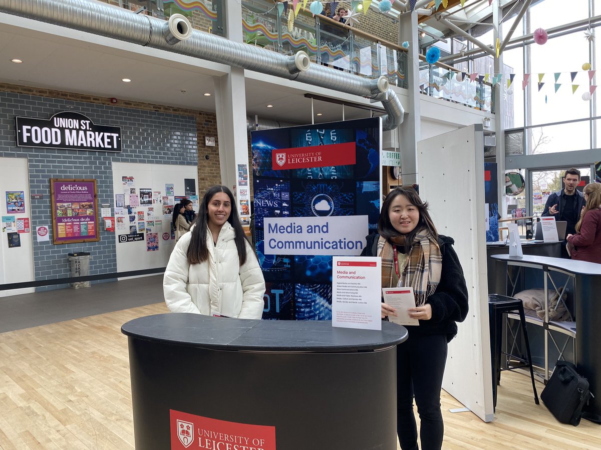 Yimei Zhu (@yimeizhu) on Twitter photo Representing School of Media, Communication & Sociology at Postgraduate Open Day <a href="/DeptMediaLeic/">Leicester Media & Communication</a> le.ac.uk/study/postgrad… Representing School of Media, Communication & Sociology at Postgraduate Open Day <a href="/DeptMediaLeic/">Leicester Media & Communication</a> le.ac.uk/study/postgrad…