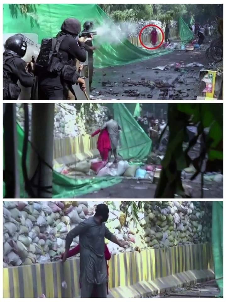 FarooquiJameel's tweet photo. دورِ یزید کے پیروکارو !! نہتی خاتون پر اسٹریٹ فائرنگ کرنے سے پہلے ڈوب کے مر کیوں نہیں گئے ؟ https://t.co/Ktgz6N8ii7