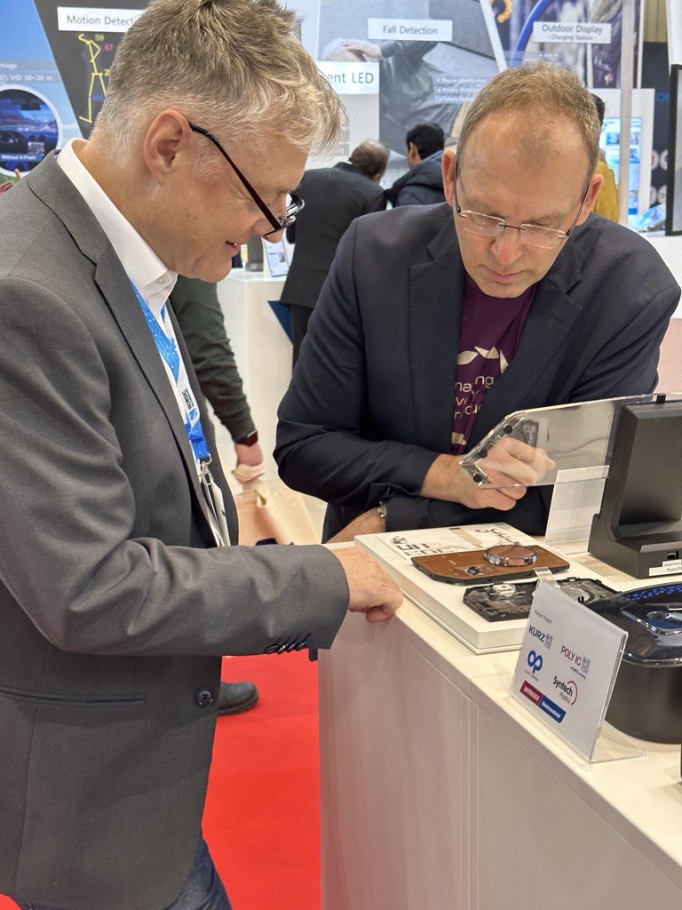 LEONHARD_KURZ's tweet photo. The embedded world event in Nuremberg has started! Come by, you will find us and our colleagues from PolyIC at booth 1-270 in hall 1. We are looking forward to seeing you!

https://t.co/b5UivI6661

#leonhardkurz #polyic #embeddedworld https://t.co/8xByyw9m9V