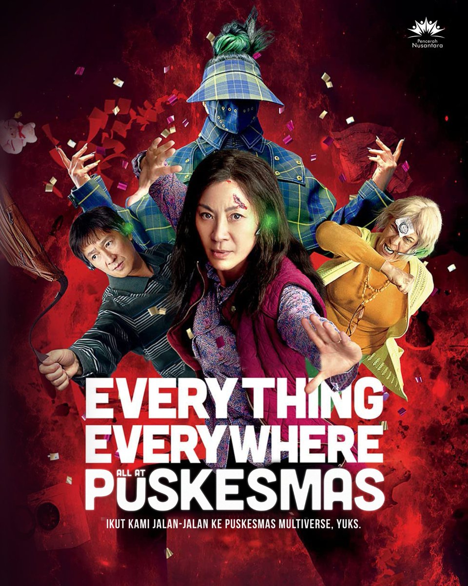 PencerahNusa's tweet photo. Hebatnya Puskemas, bisa ngelakuin banyak hal (everything) dan ada di mana-mana (everywhere). Wah everything everywhere dalam satu kemasan ya
#lebihsehat #puskesmas https://t.co/p2pZW3VmD8