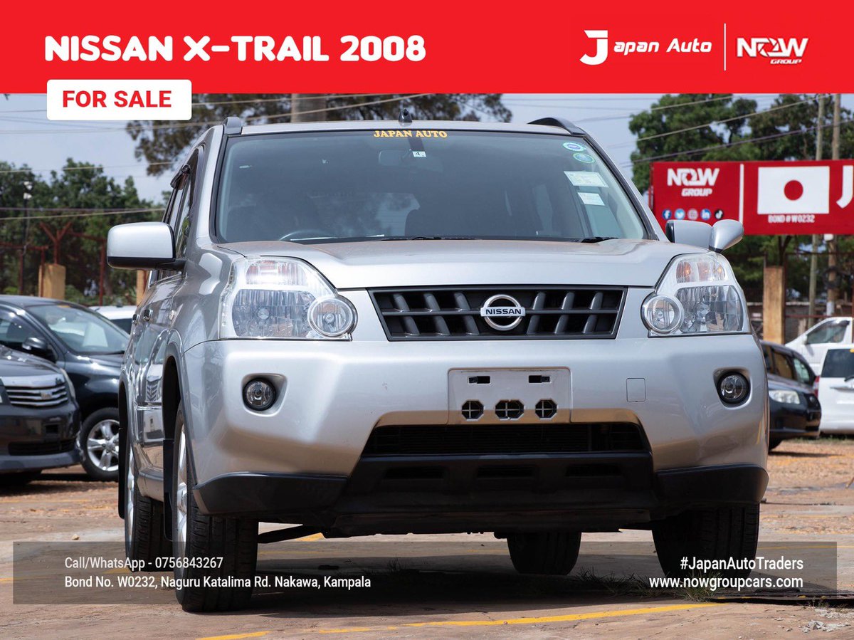 Japanautotrader's tweet image. In Stock

Nissan X-trail 2008
Call or WhatsApp us on 0756843267 or visit nowgroupcars.com #nowgroupcars #japanautotraders #kampalarides #safecars #Uganda #luxurycarsforsale #instagramcars #tiktokcars #snapchatcars #kampaladealership #nissanxtrail