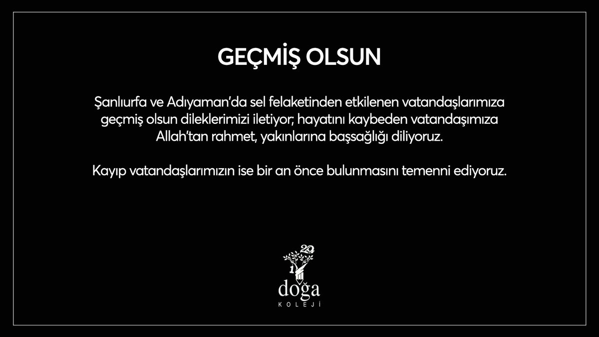 Geçmiş olsun!