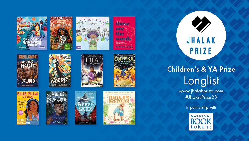 What a fabulous children's longlist from the #JhalakPrize23! You can browse the books and purchase them with a special discount through our website! 💫🧡 bit.ly/42i7T8f