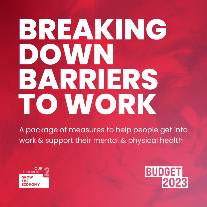 hmtreasury's tweet photo. To support those with long-term conditions back into the world of work, new services will be available.

These include: 

✅ Access to employment advisors 

✅ Expanding the number of community hubs that offer health support  

✅ Additional mental &amp; physical health resources