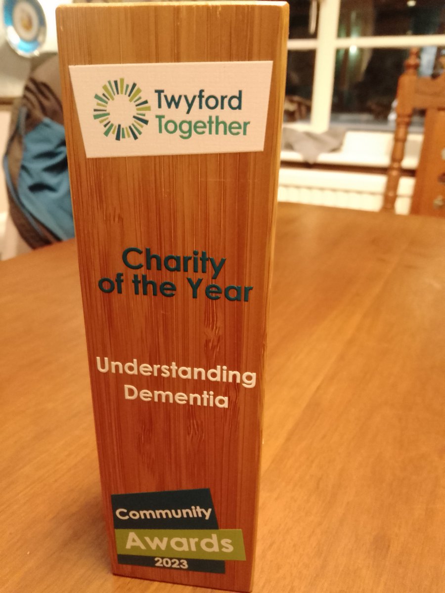 Shirley Pearce (@shirleypearceot) on Twitter photo <a href="/lucypurple2/">lucypurple</a> and I were delighted to accept an award for <a href="/understandingdm/">Understanding Dementia</a> as <a href="/TwyfordVillage/">Twyford Village</a> Charity of the Year at Community Awards Ceremony <a href="/Burattas/">Burattas@TheRoyalOak</a> on Monday night for our family carer training courses. Thank you <a href="/right_rw/">Right at Home Reading & Wokingham District</a> for sponsoring the event. <a href="/WokinghamToday/">Wokingham.Today</a> <a href="/RCOT_OP/">RCOT Older People</a> <a href="/lucypurple2/">lucypurple</a> and I were delighted to accept an award for <a href="/understandingdm/">Understanding Dementia</a> as <a href="/TwyfordVillage/">Twyford Village</a> Charity of the Year at Community Awards Ceremony <a href="/Burattas/">Burattas@TheRoyalOak</a> on Monday night for our family carer training courses. Thank you <a href="/right_rw/">Right at Home Reading & Wokingham District</a> for sponsoring the event. <a href="/WokinghamToday/">Wokingham.Today</a> <a href="/RCOT_OP/">RCOT Older People</a>