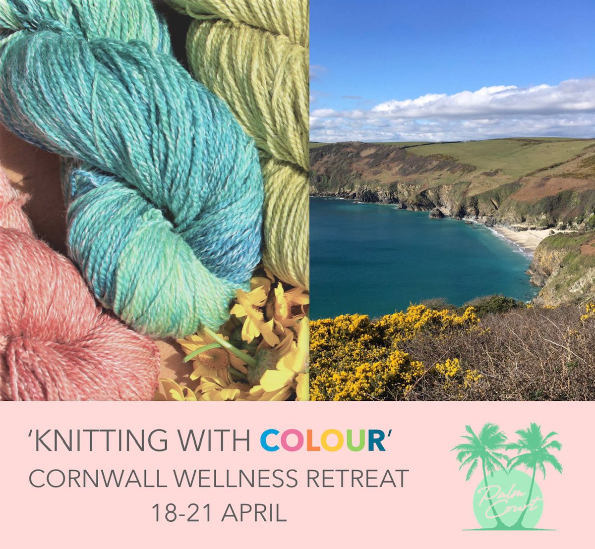 knittingmand's tweet photo. Banish those winter blues and come and join us in beautiful Polperro for some knitting and much more. For more information go to 
https://t.co/l1a3fVz0RT https://t.co/SvxAw9hRC4
