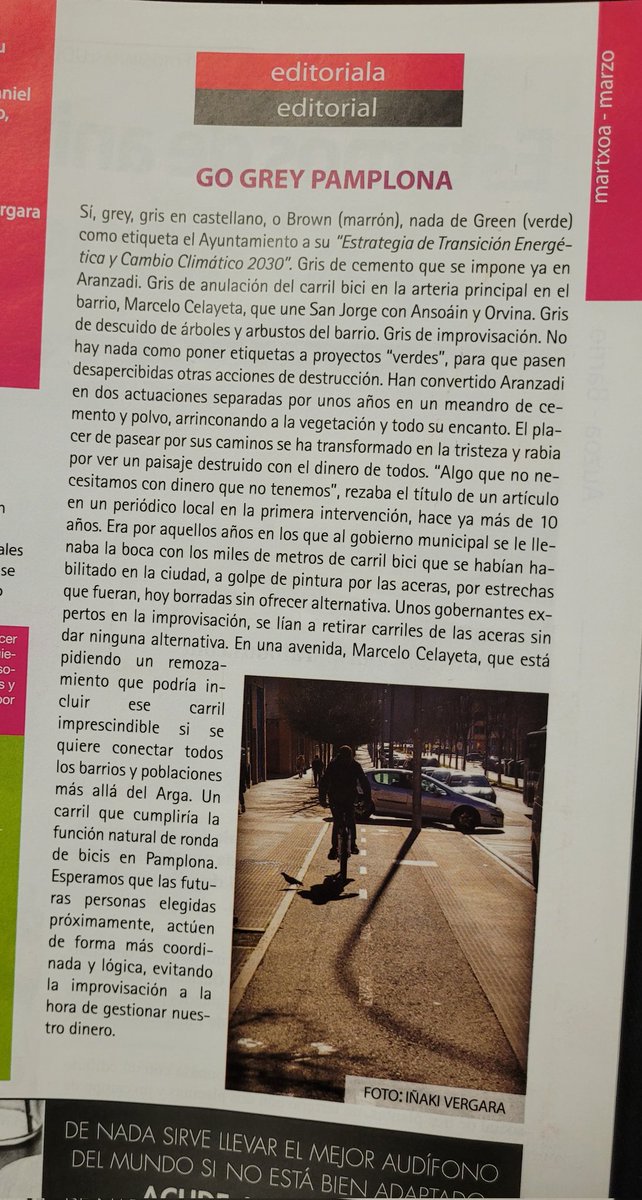 Sandra2bes's tweet photo. Aranzadi #GoGrey.
Editorial Revista Ezkaba. https://t.co/jVBWS9VRAu