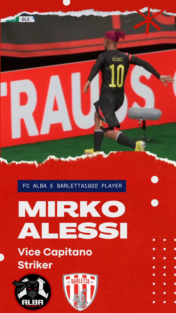 AlbaProclub's tweet photo. Nuove responsabilità, nuovo ruolo, nuova grafica personalizzata (speriamo nuove mani) per quel 🇧🇪catore di @7Mirko9 

#GoAlba ⚫️🔴
@BarlettaEsports ⚪️🔴 https://t.co/E5ddNHgRG4