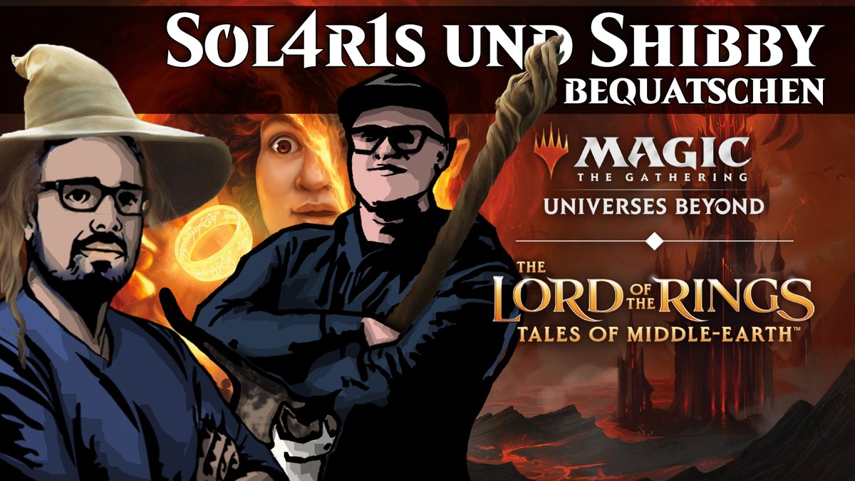 Der erste Eindruck zu #MTGLTR jetzt im Talk mit <a href="/magicshibby/">einfach.shibby</a>:

▶️ youtu.be/9ELCVDDGuZ0 ◀️