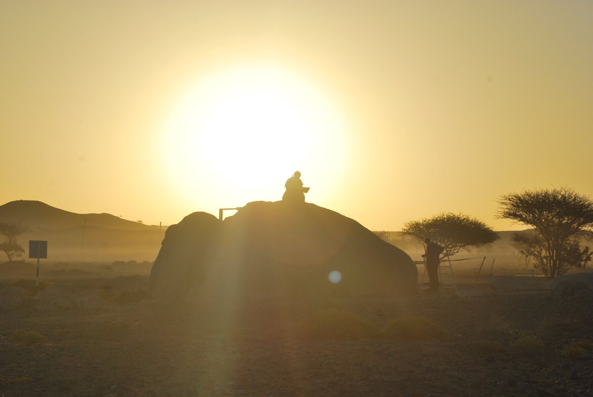 Archaeo_Oman's tweet image. Sunrise at the rock art sites of Al-Tasawir and Lizq. #Oman #BeautyHasAnAddress #beautifuloman #ExperienceOman #OmanByYou
