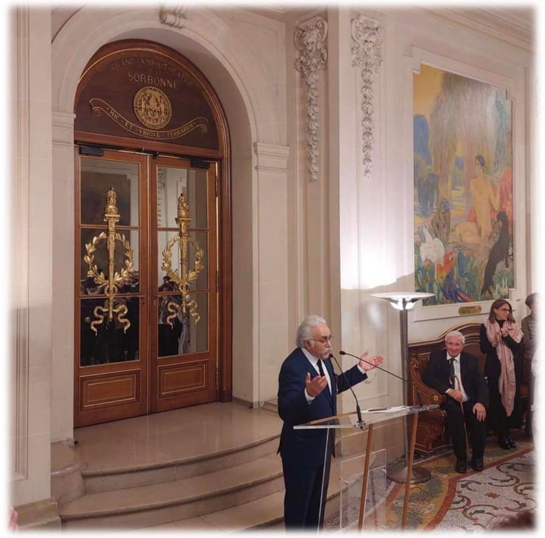 023年3月9日、モハンマド＝アリー・アミール＝モエッズィー氏に、レジオンドヌール勲章が授与されました。
kimiya-online.com/news/news009_p…
#amirmoezzi #sorbonne #レジオンドヌール